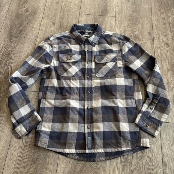 Colorado clothing Men's Blue Plaid Shirt - Picture 1 of 5